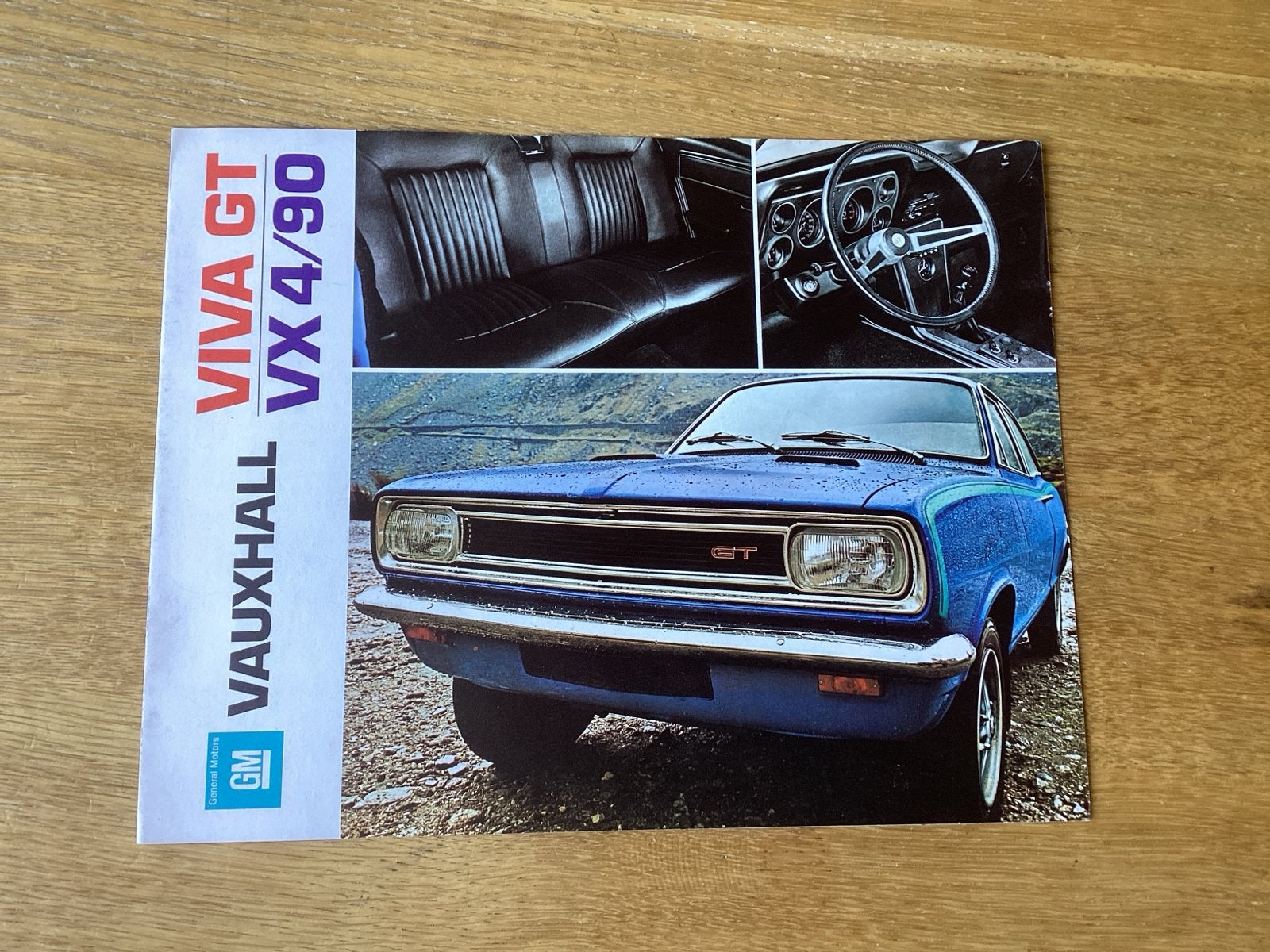 Vauxhall Viva GT VX 4/90 Brochure - Origineel uit 1973, Ophalen of Verzenden, Zo goed als nieuw, Overige merken