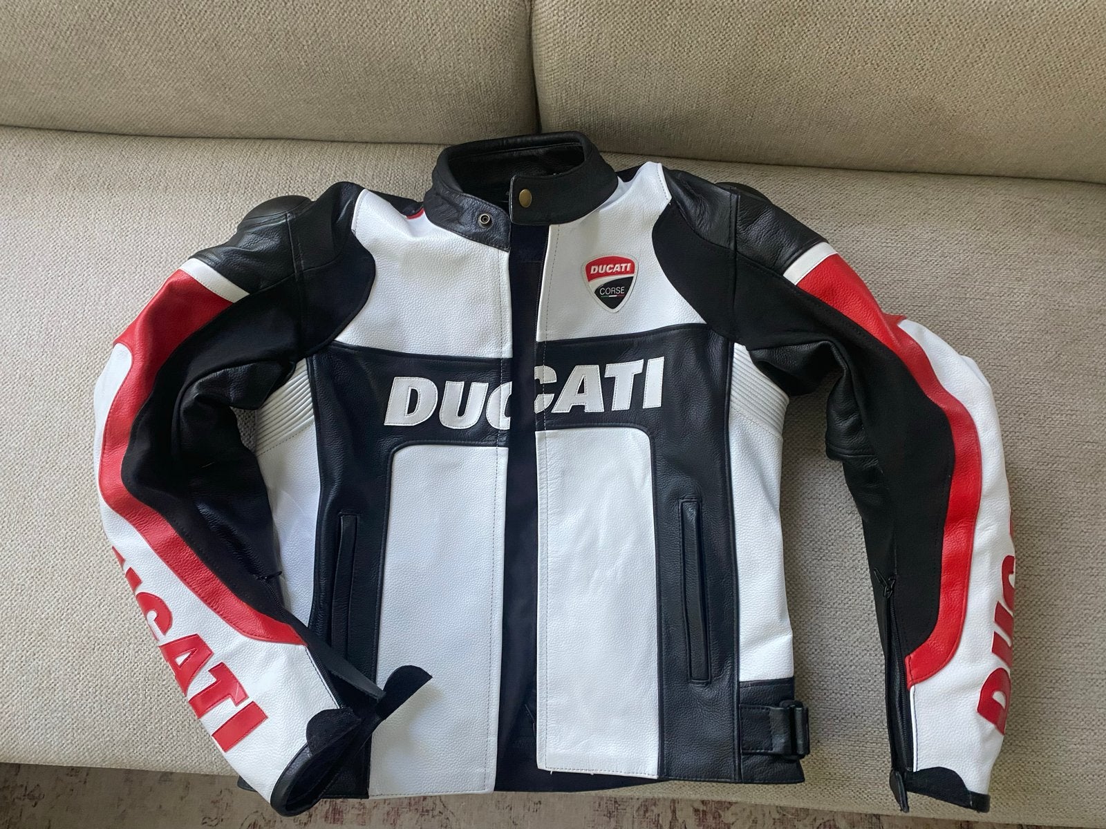 Ducati Corse Leren Motorjas Maat 48, Ophalen of Verzenden, Nieuw zonder kaartje, Jas | leer