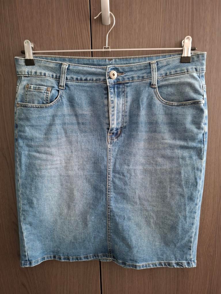 Spijkerrok, Kleding | Dames, Rokken, Ophalen, Blauw, Maat 42/44 (L), Zo goed als nieuw