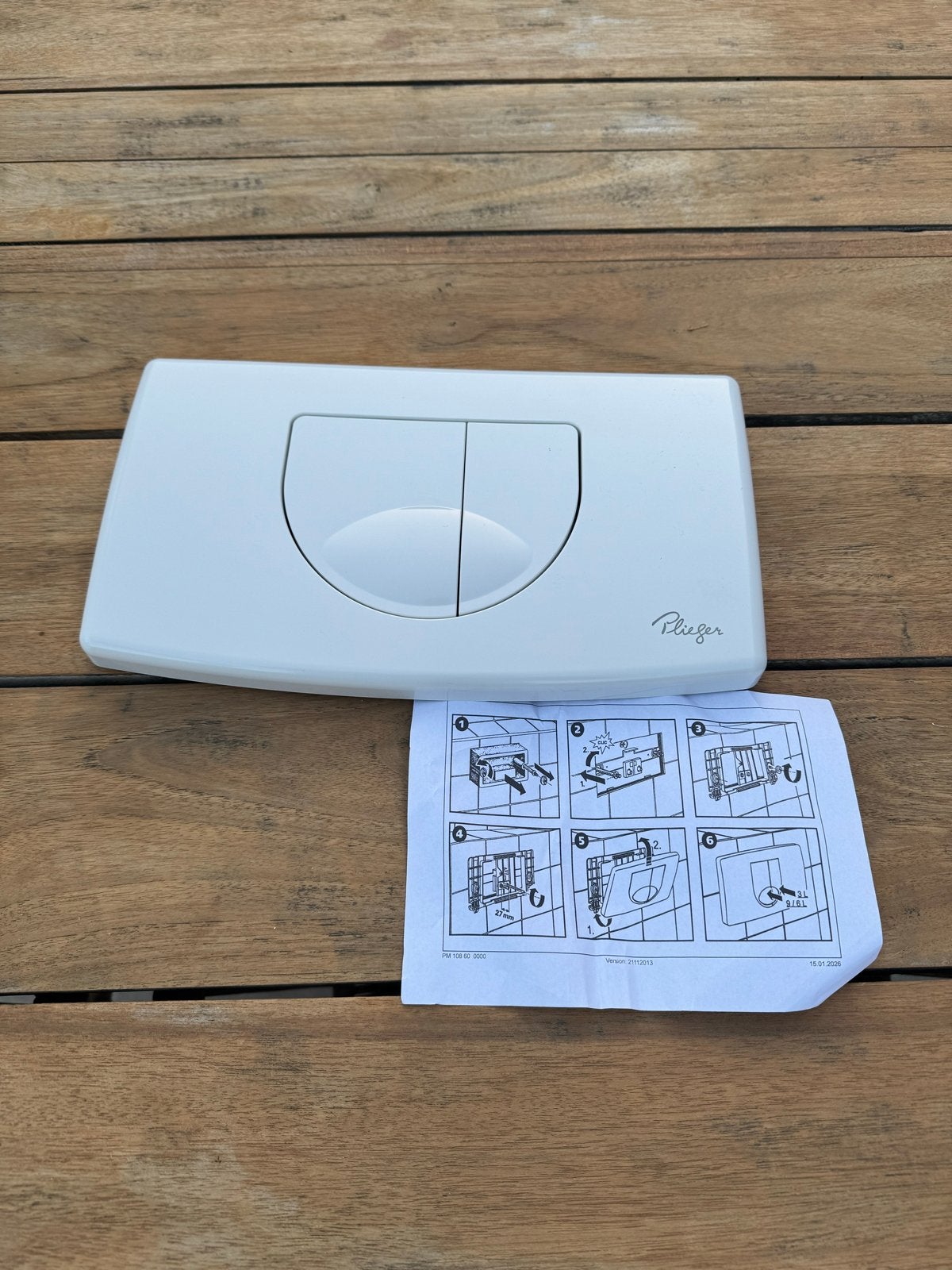 Drukknop toilet, Doe-het-zelf en Verbouw, Sanitair, Ophalen, Toilet