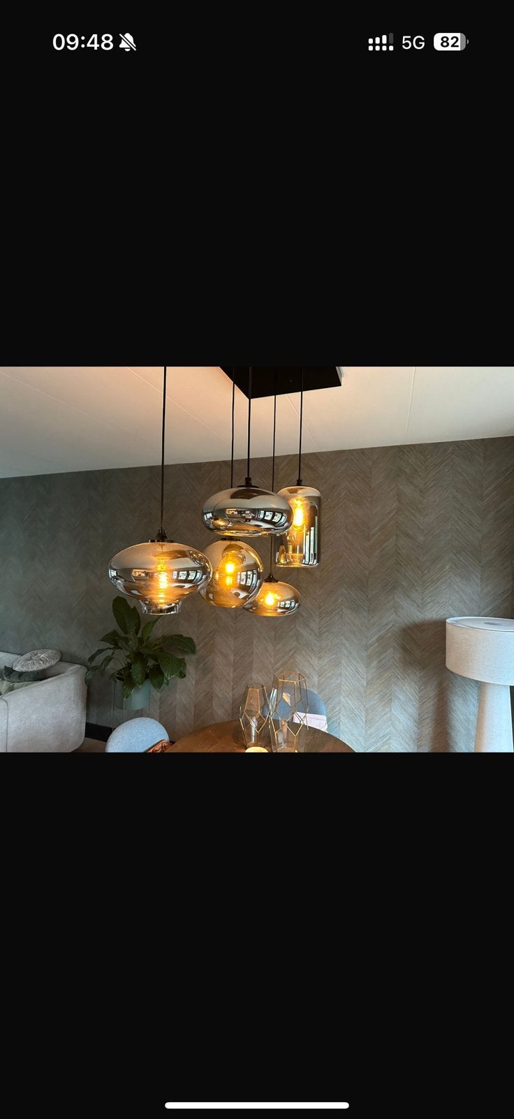 By eve lamp eetkamer, Ophalen, Gebruikt