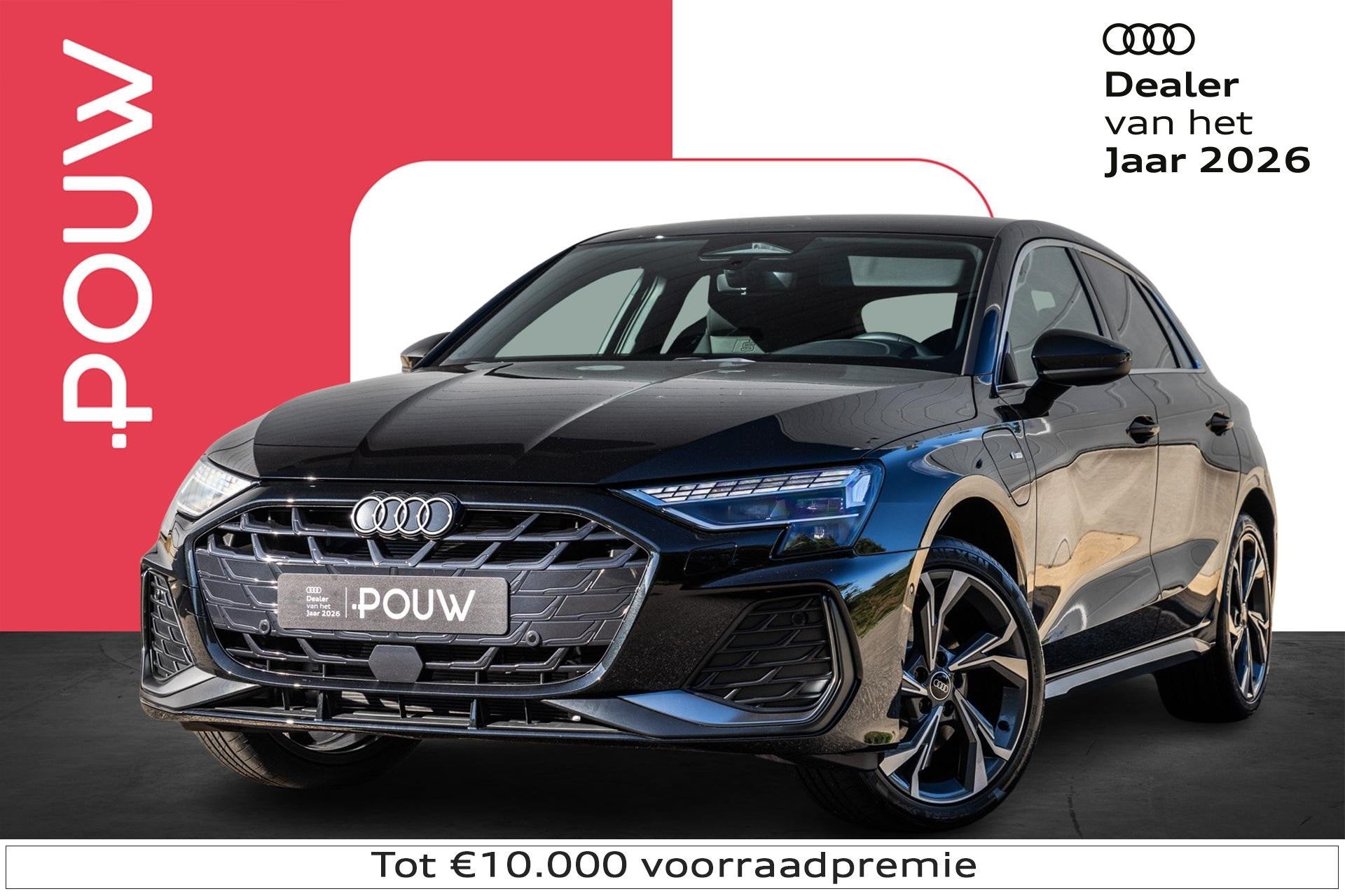 Audi A3 Sportback 40 TFSI 204pk e S Edition | Assistentie Pa, Auto's, 12 maanden, 1498 cc, 4 cilinders, 150 min