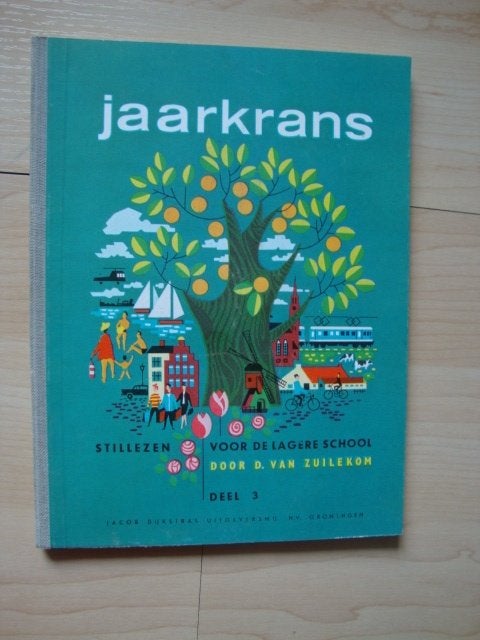 JAARKRANS   D van Zuilekom derde deel vierde leerjaar, Boeken, Ophalen of Verzenden, Gelezen