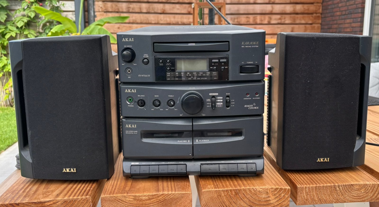 Akai stereotoren, Ophalen, Gebruikt, Tuner of Radio, Akai