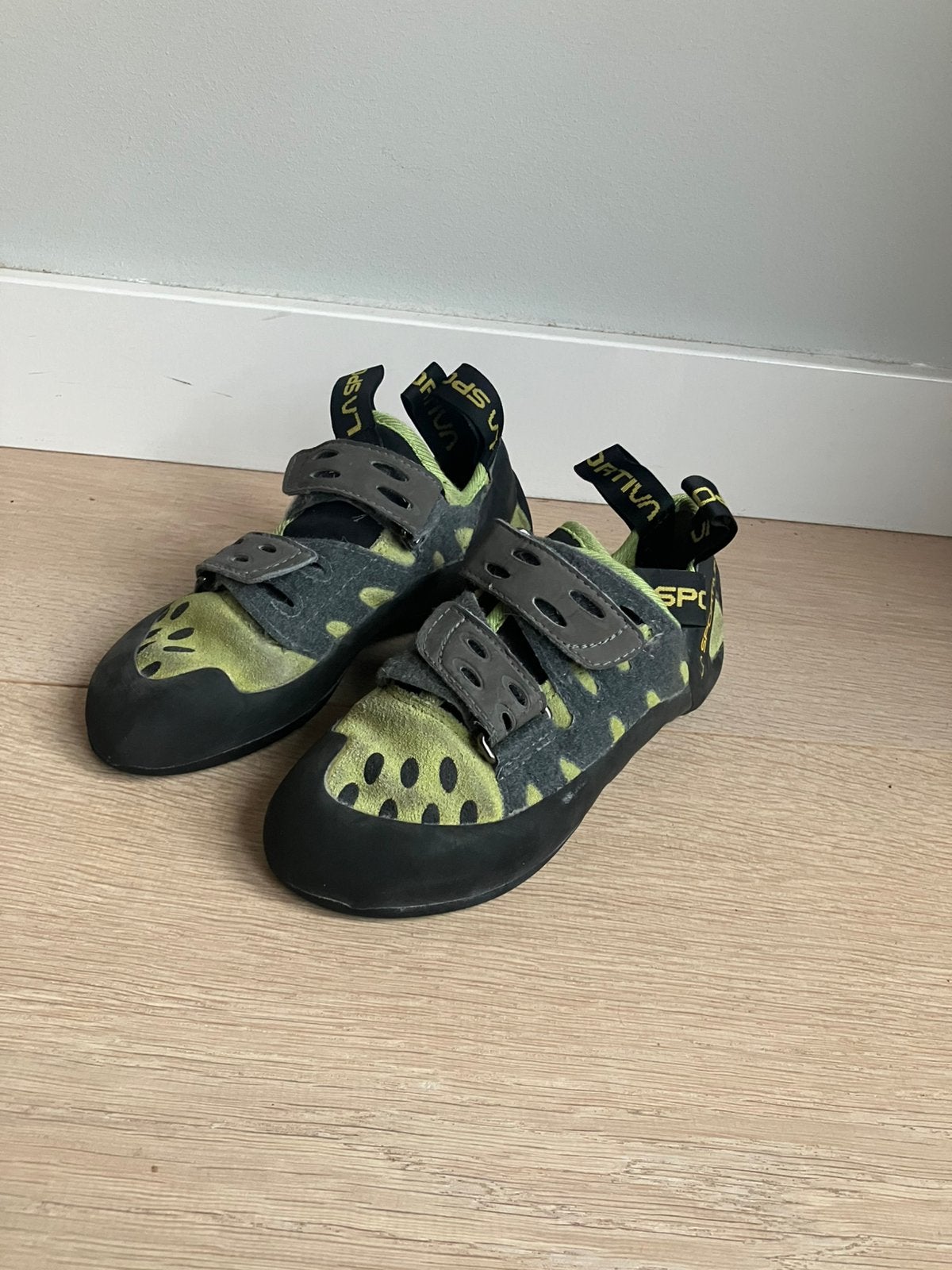 Klimschoenen La Sportiva maat 34,5, Sport en Fitness, Ophalen of Verzenden, Gebruikt, Klimsportschoenen