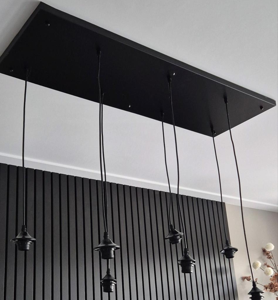 Plafond plaat 7 lichtpunten, Ophalen of Verzenden, Minder dan 50 cm