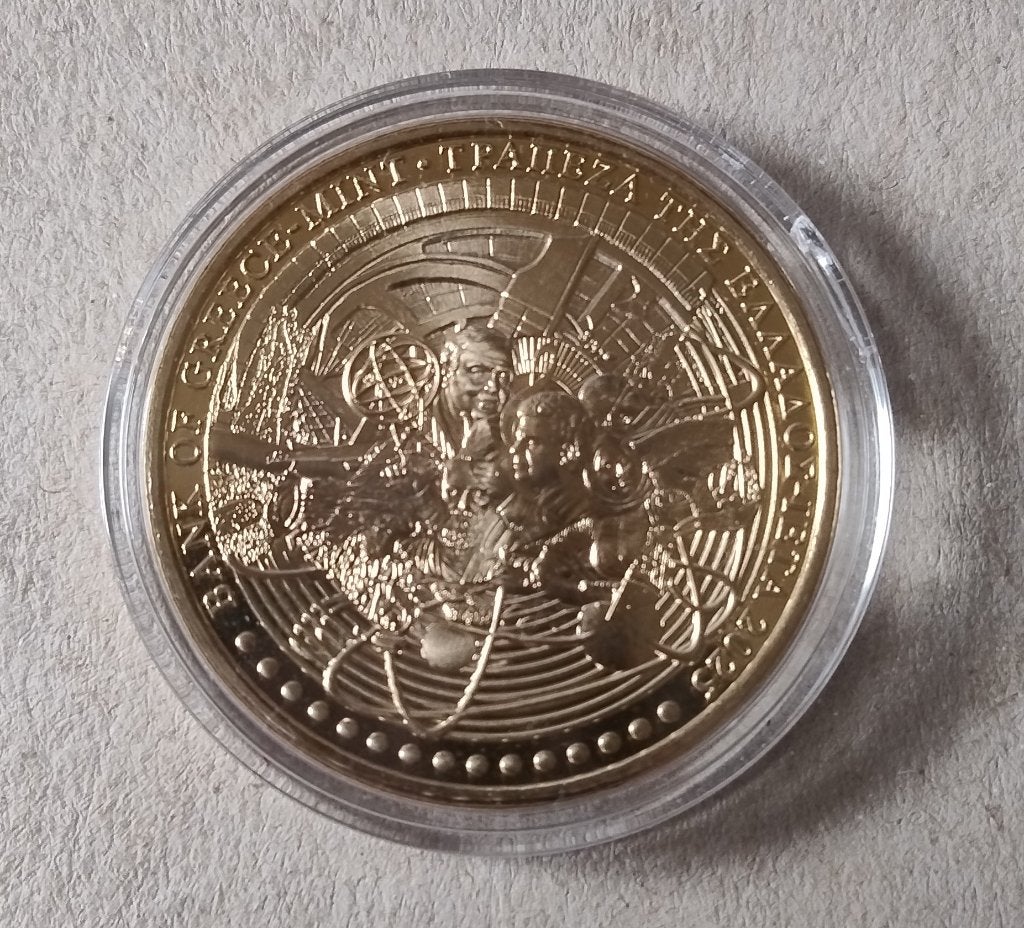 Penning WMF World Money Fair Berlin 2025 Greece Mint, Ophalen of Verzenden, Overige materialen, Buitenland