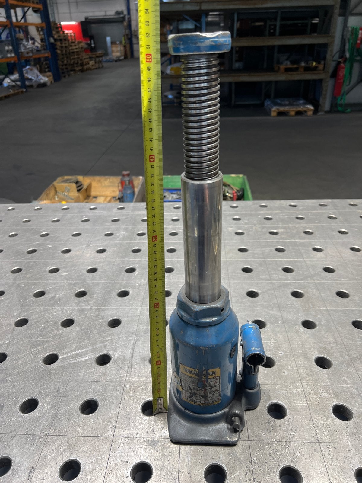 Weber Hydraulik Potkrik 15T - Gebruikt, Ophalen of Verzenden, Gebruikt, Hydraulisch, Potkrik