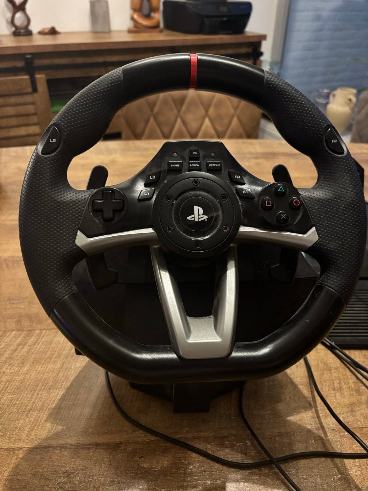 Hori Racing Wheel Apex voor PS4/PS3/PC, Ophalen of Verzenden, Zo goed als nieuw, Stuur of Pedalen, PlayStation 4
