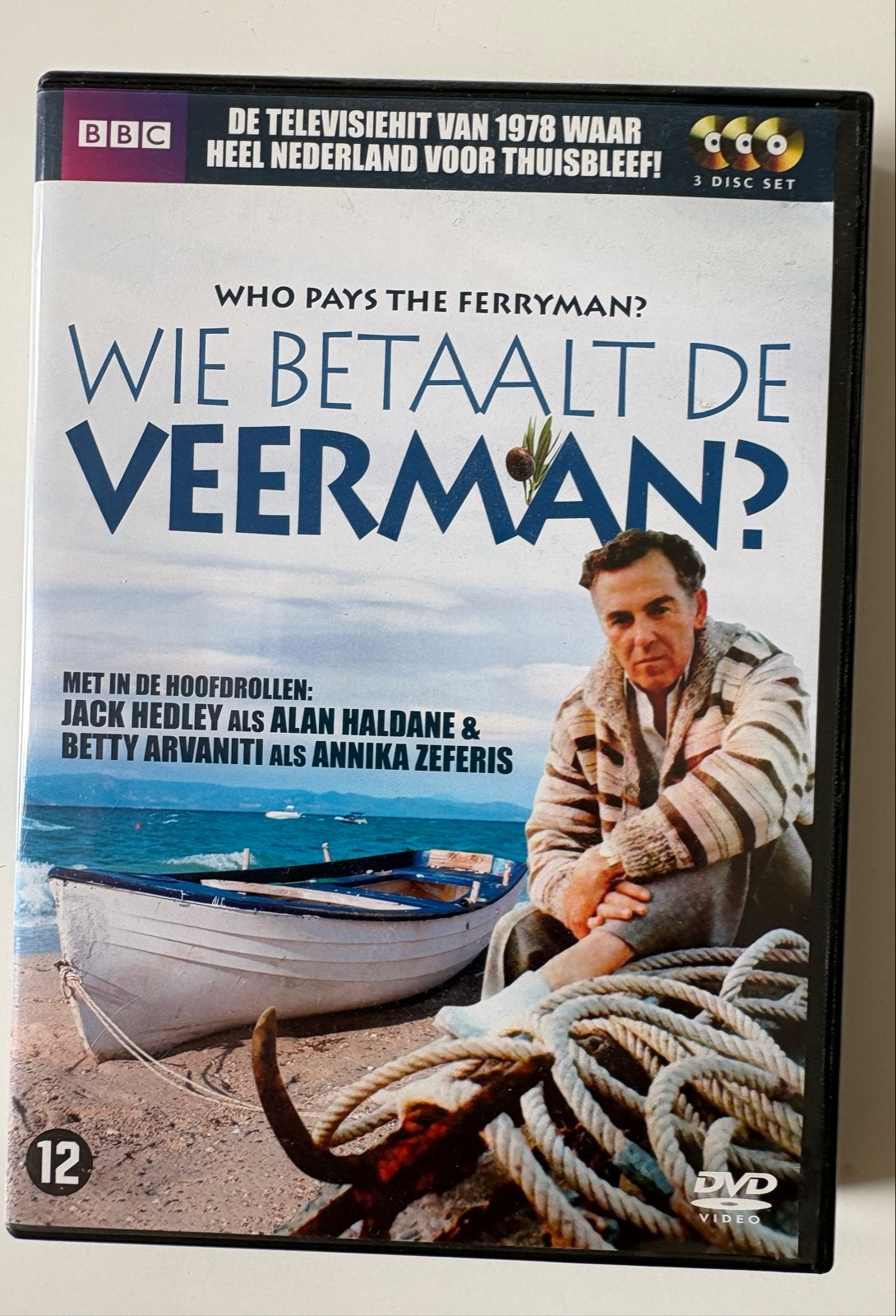 Wie Betaalt de Veerman? - Complete Serie (3 DVD's), Cd's en Dvd's, Dvd's | Tv en Series, Gebruikt, Boxset, Drama, Ophalen of Verzenden