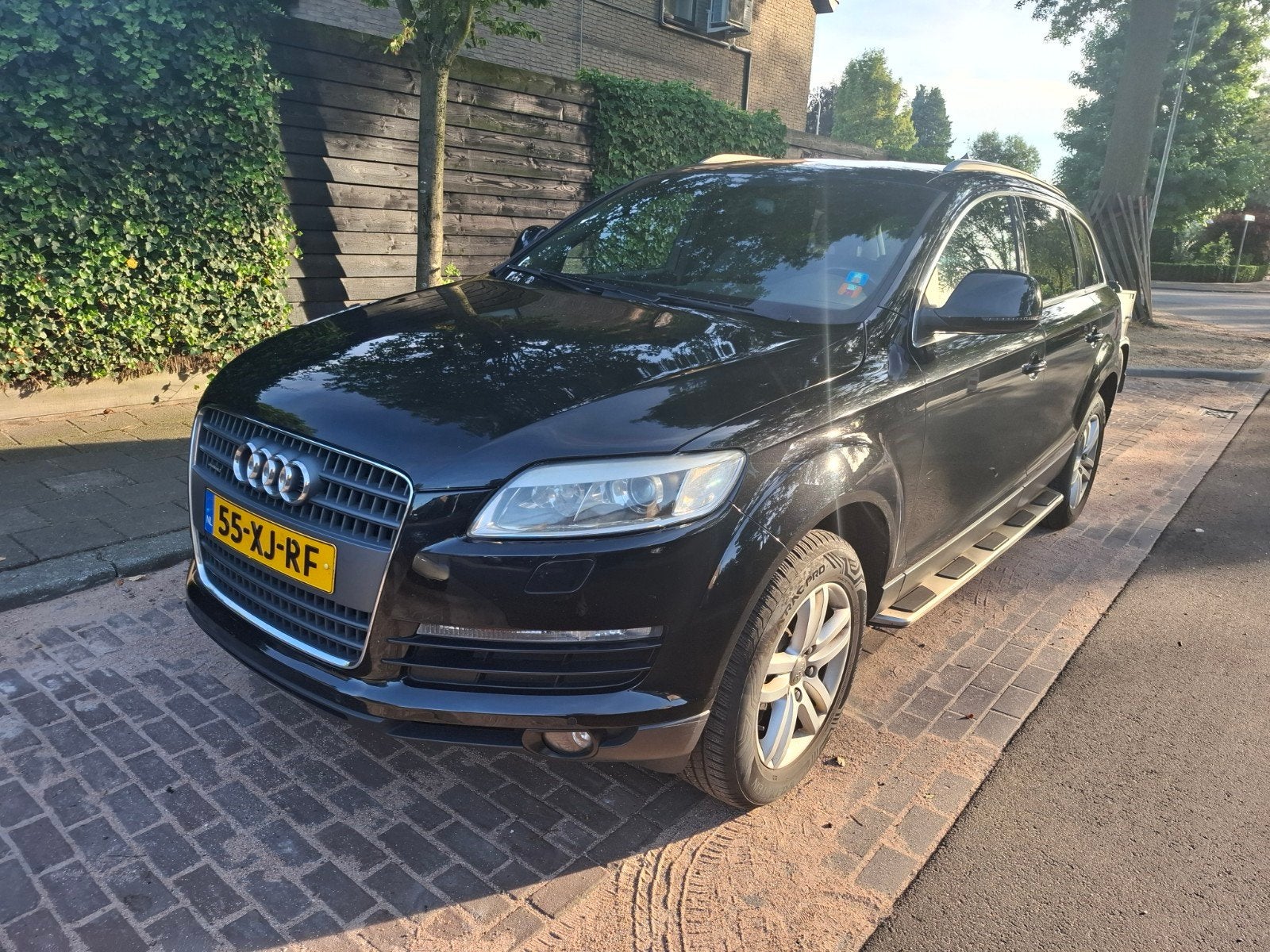 Audi Q7 3.6 FSI 206KW Quattro. 7 zitter, Auto's, Automaat, 2210 kg, 7 stoelen, Zwart