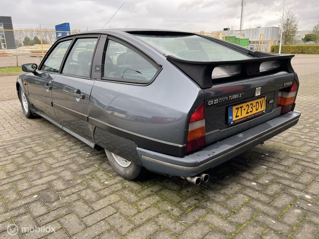 Citroen CX 2.5 GTI Turbo 2 | 1988 | Morette | Airco |NL --PR, Auto's, Oldtimers, 2500 cc, Stof, Citroën, Bedrijf