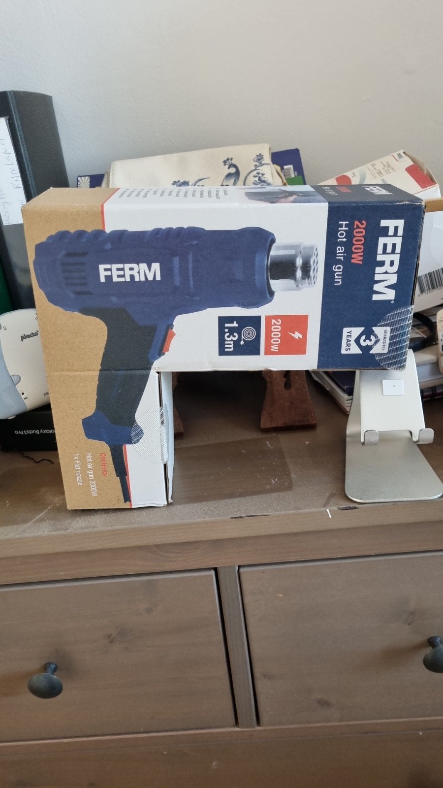 Hetelucht pistol te koop paar keer gebruikt. Niet meer nodig, Ophalen of Verzenden, 1200 watt of meer