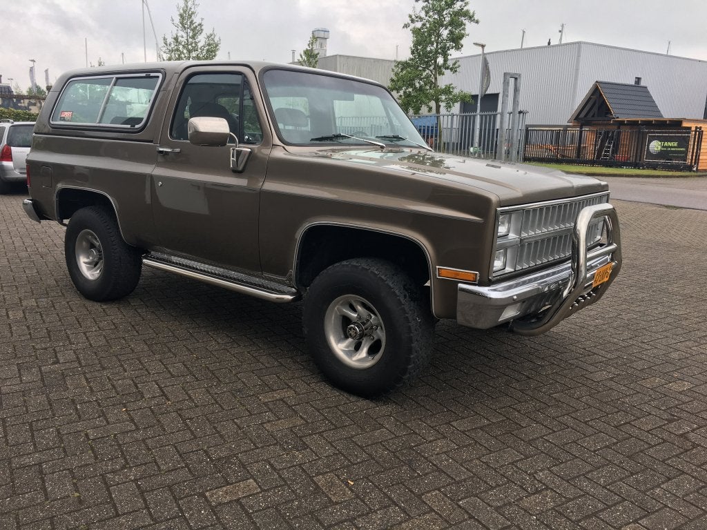 Chevrolet K5 Blazer Sidebars met rvs traanplaat, Niet ingevuld, Niet ingevuld, Niet ingevuld