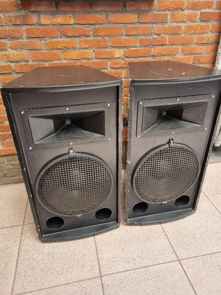 Full range luidsprekers / topkasten, Audio, Tv en Foto, Luidsprekers, Gebruikt, 120 watt of meer, Front, Rear of Stereo speakers