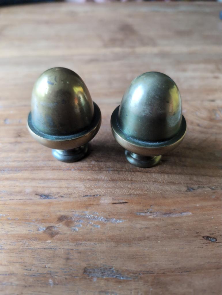 Messing/brons sier knoppen, Antiek en Kunst, Antiek | Koper en Brons, Ophalen