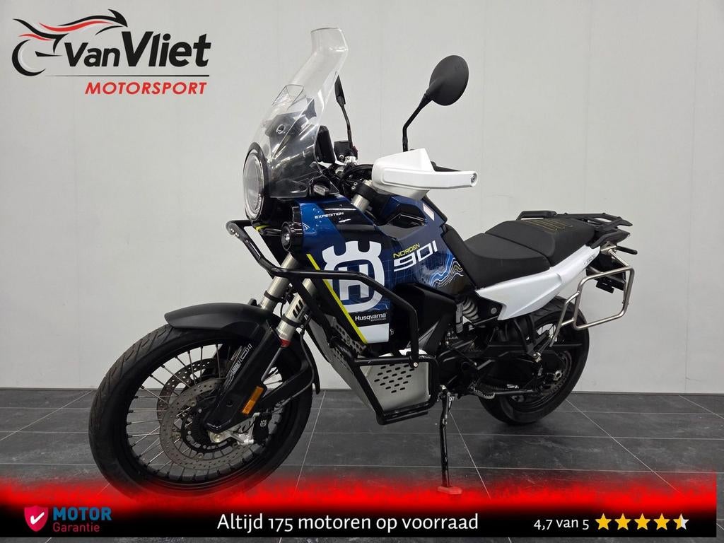 Zeer Mooie Husqvarna Norden 901 Expedition 2023 + Tassen, Motoren, Motoren | Husqvarna, 2 cilinders, Onbekend, Overig, HUSQVARNA
