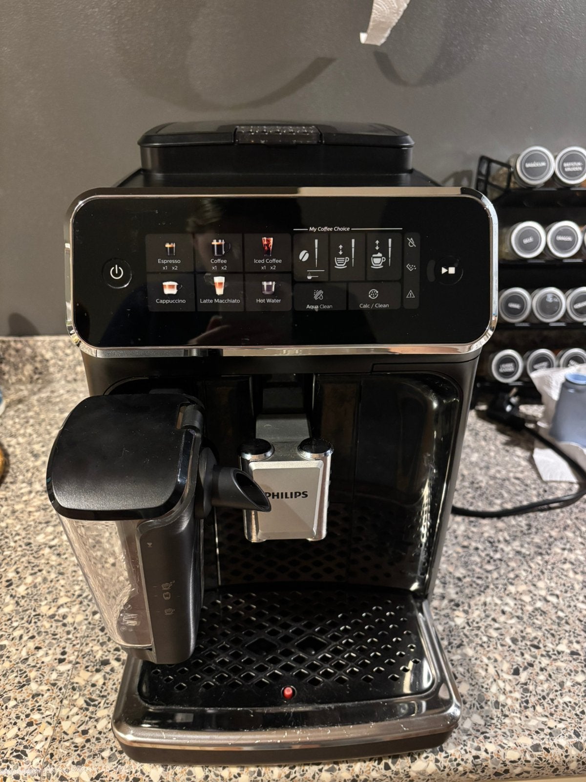 Philips Latte Go 3300, Witgoed en Apparatuur, Ophalen, Gebruikt, Koffiemachine, Koffiebonen
