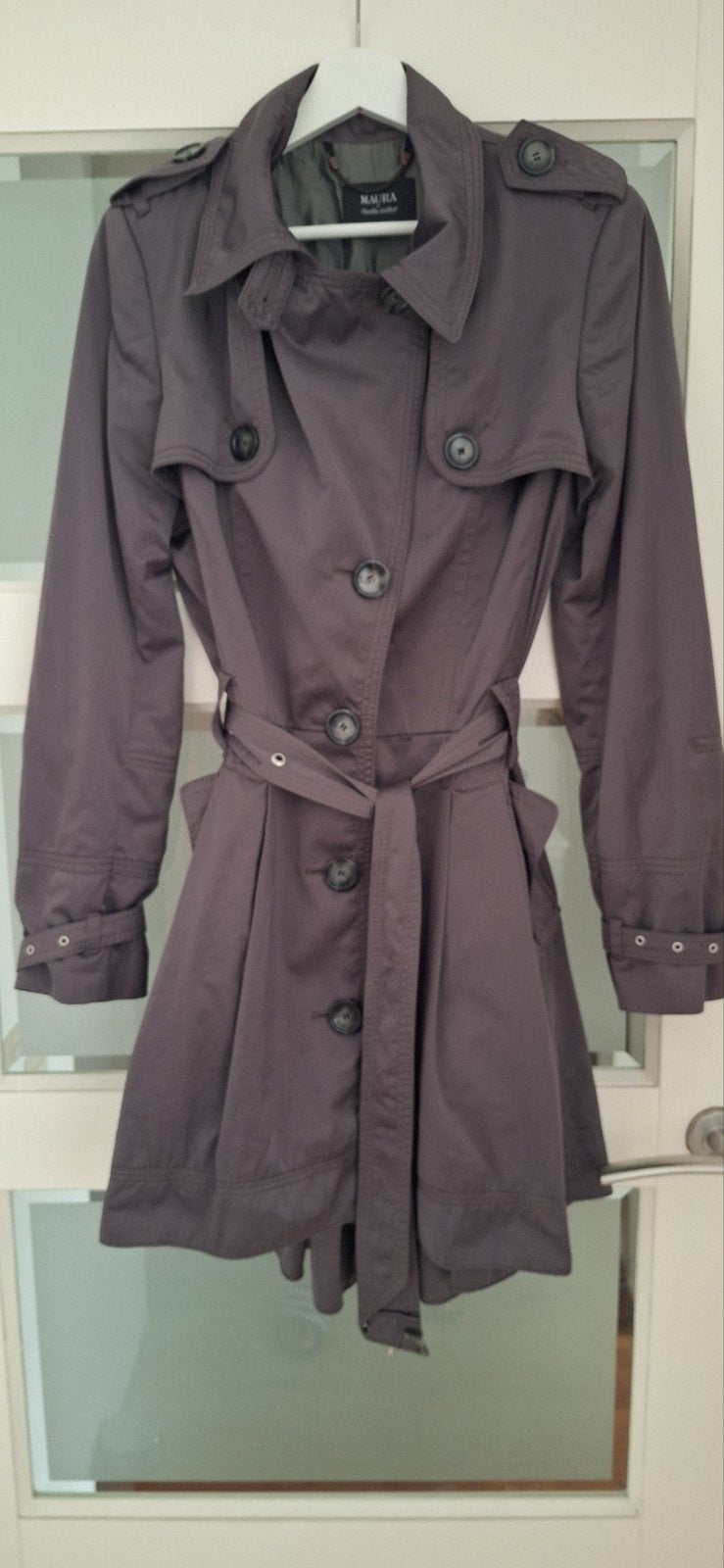 Maura by Claudia Sträter trenchcoat maat 40, Maat 38/40 (M), Ophalen of Verzenden, Zo goed als nieuw, Maura by Claudia Sträter