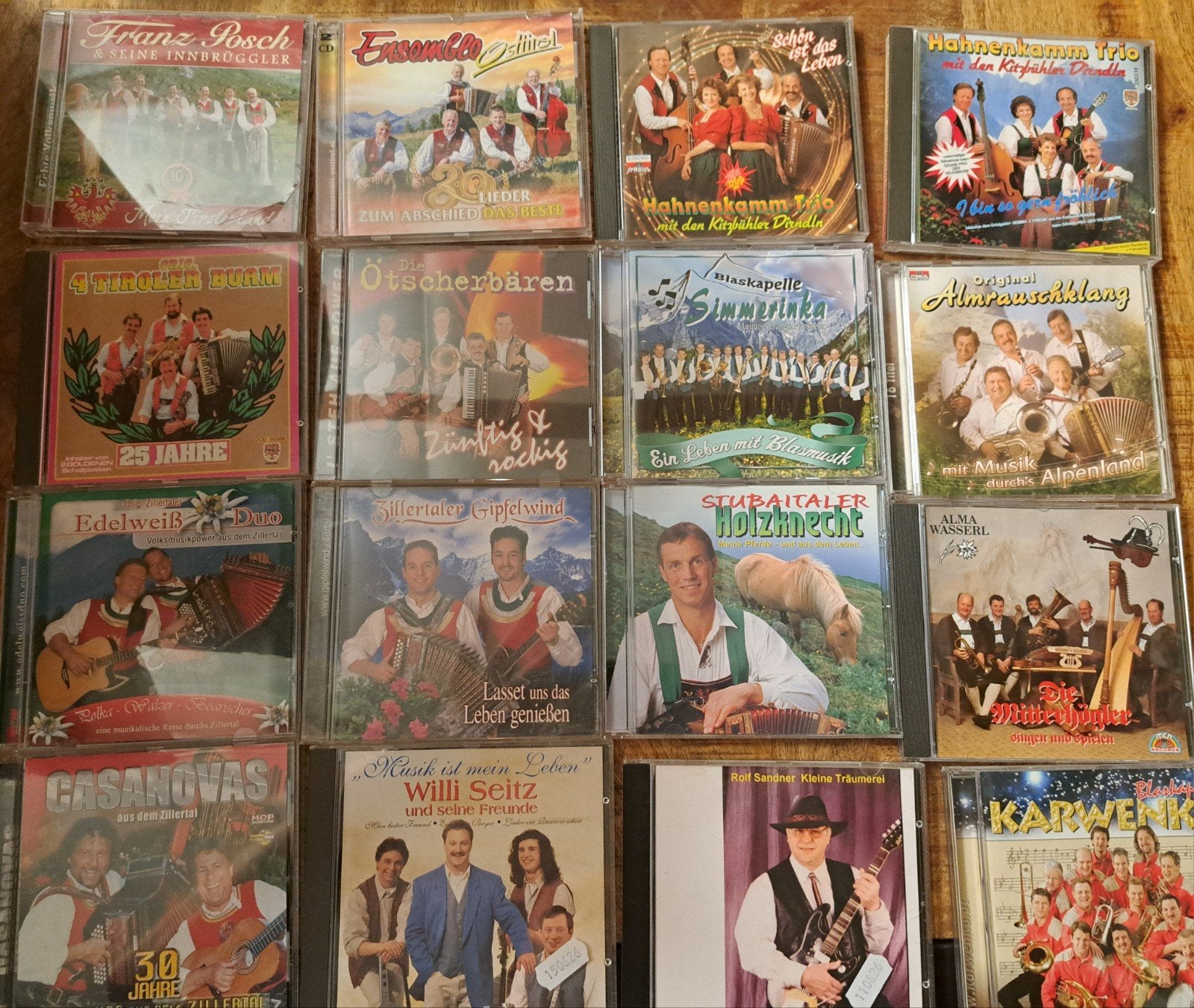 40 Tiroler/piraten cd's, Cd's en Dvd's, Ophalen of Verzenden, Zo goed als nieuw, Levenslied of Smartlap