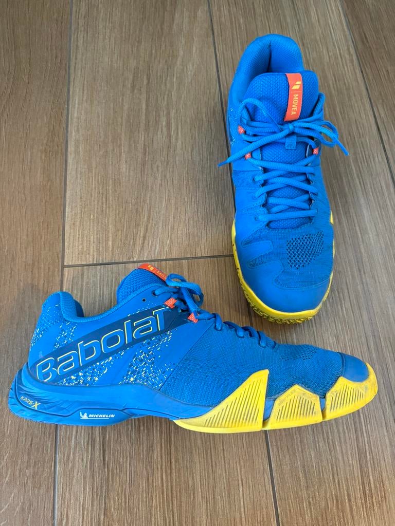 Zgan Babolat padel sxhoenen, Sport en Fitness, Padel, Ophalen of Verzenden, Zo goed als nieuw