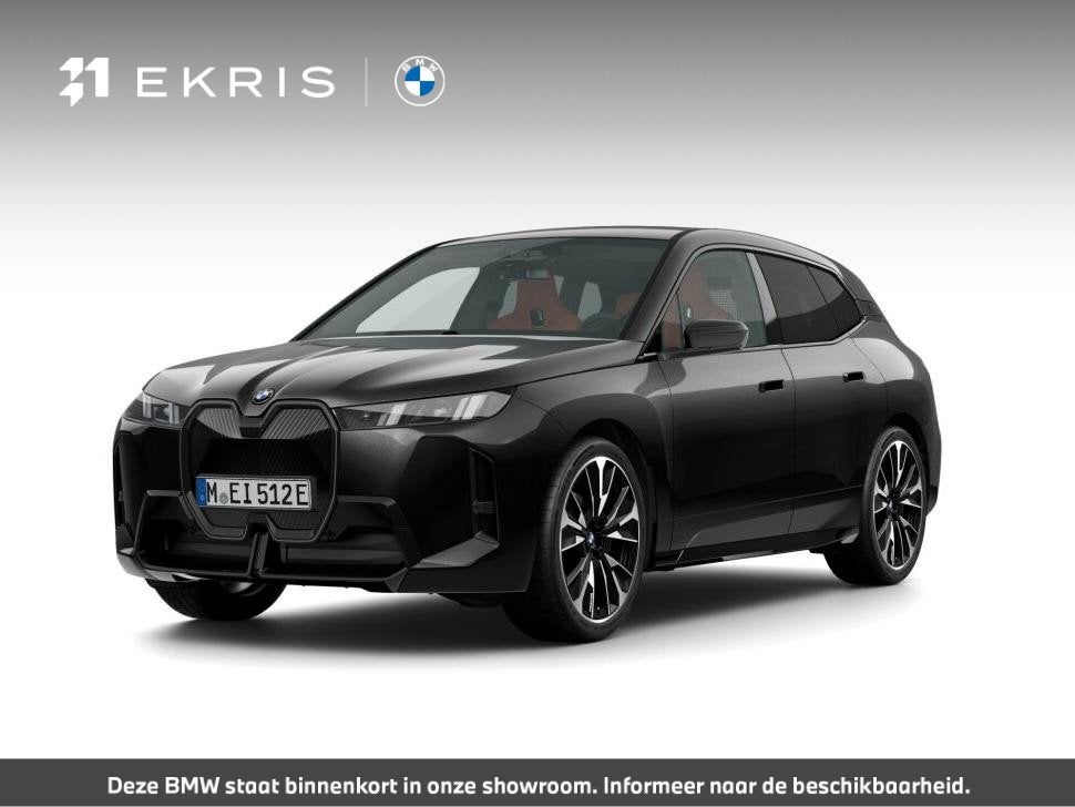 BMW iX xDrive60 M Sport Package Pro | Comfort Package | Inno, Auto's, BMW, Automaat, Stof, Zwart, 2480 kg