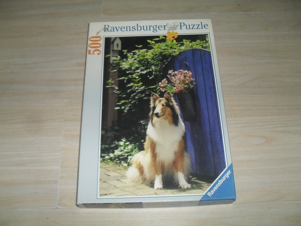 Collie puzzle 500 stukjes, Ophalen, 500 t/m 1500 stukjes, Zo goed als nieuw, Legpuzzel