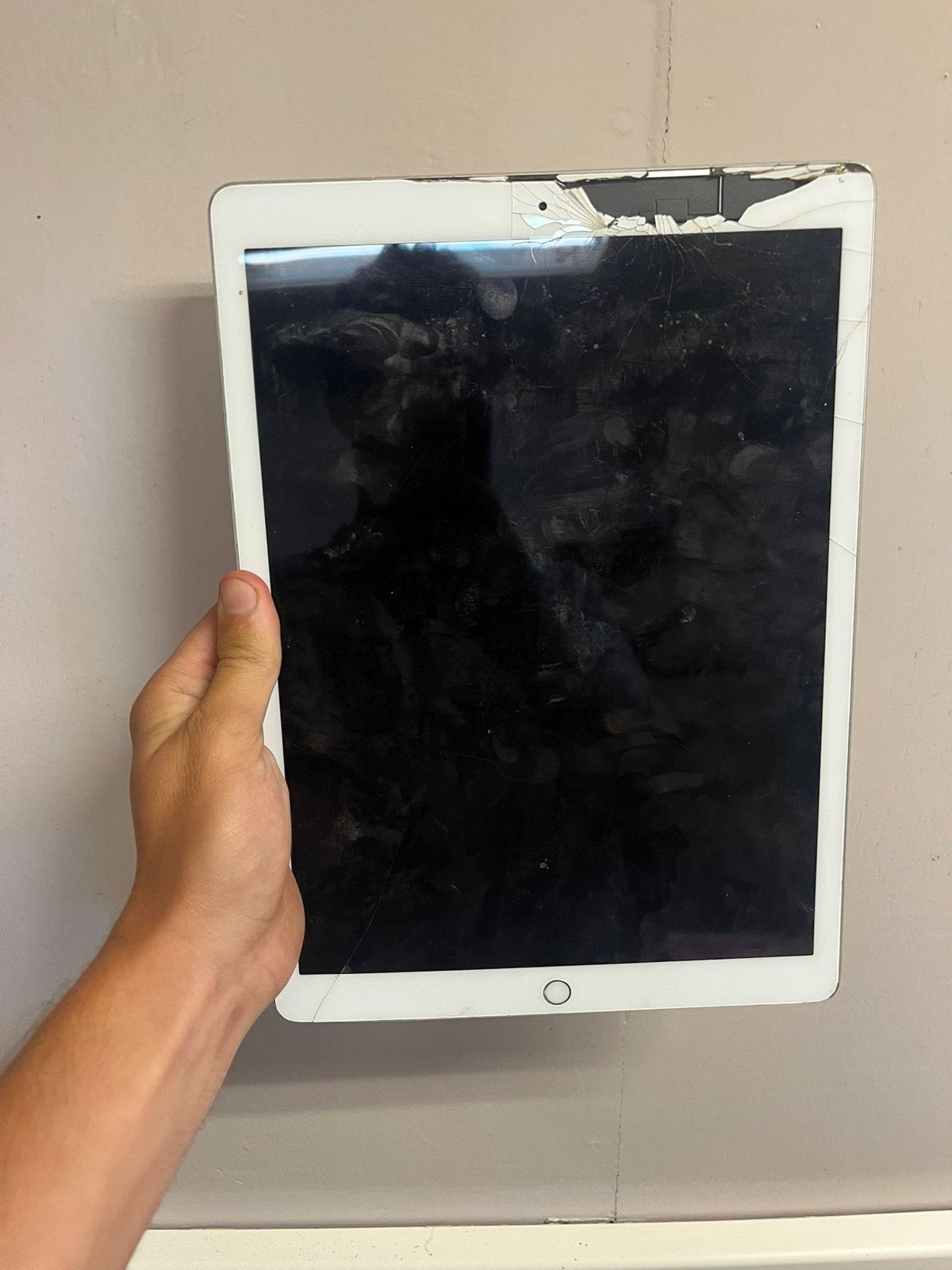 Defecte Apple iPad Air - Scherm gebroken, Ophalen of Verzenden, Niet werkend, Zilver, Apple iPad Air