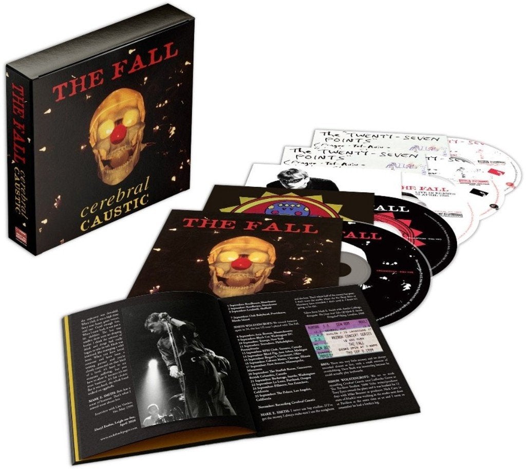 The Fall -  Cerebral Caustic, 5-CD Edition  New in seal, Boxset, Verzenden, Inclusief boekje, Nieuw in verpakking