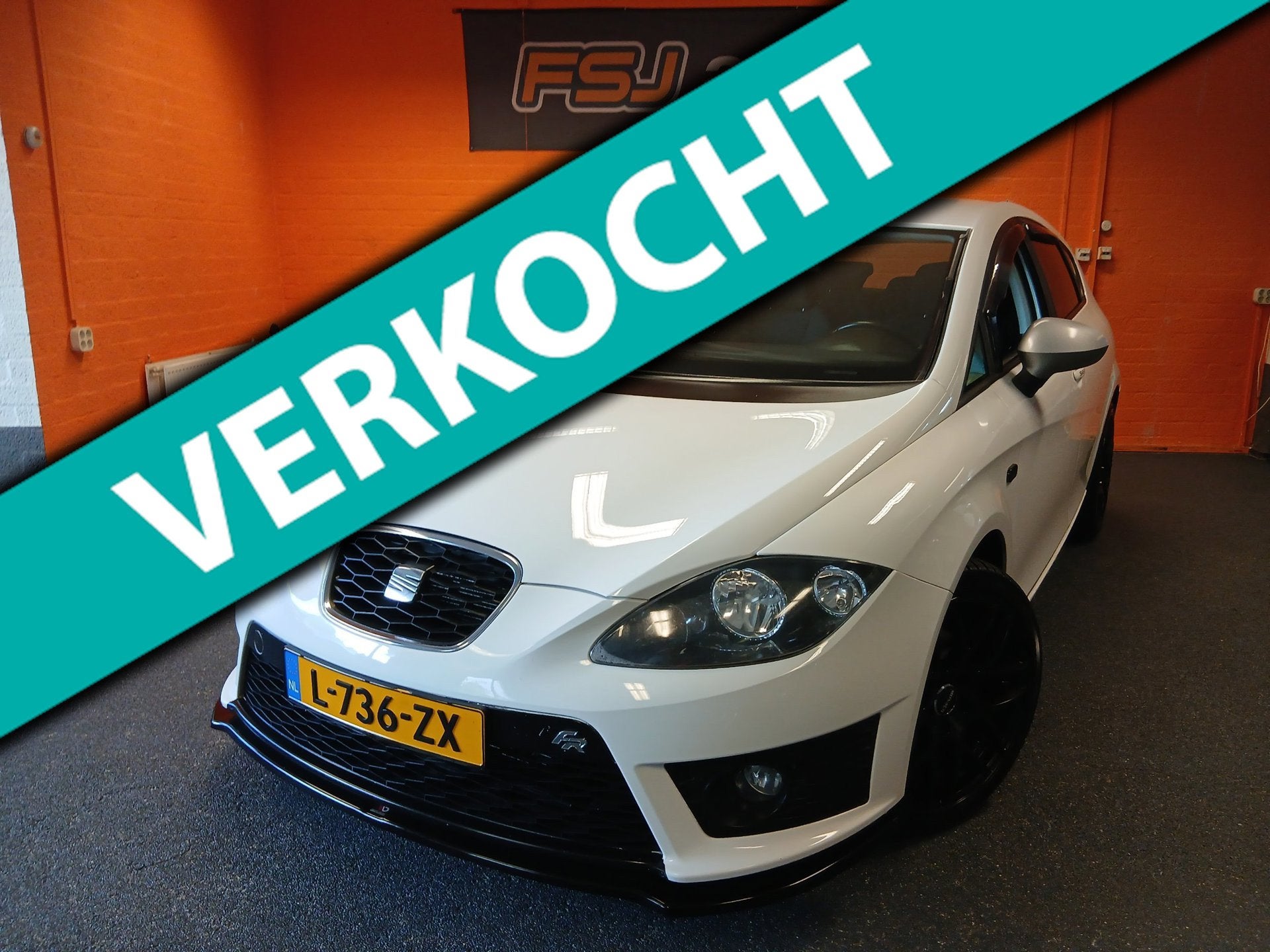 Seat Leon 1.4 TSI / 125PK / FR-EDITION / AIRCO / TOPSTAAT!, Euro 5, Gebruikt, Zwart, 4 cilinders
