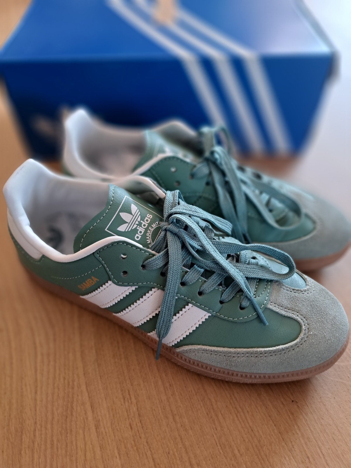Adidas Samba maat 40 nieuwstaat, Ophalen, Adidas, Groen, Sneakers of Gympen