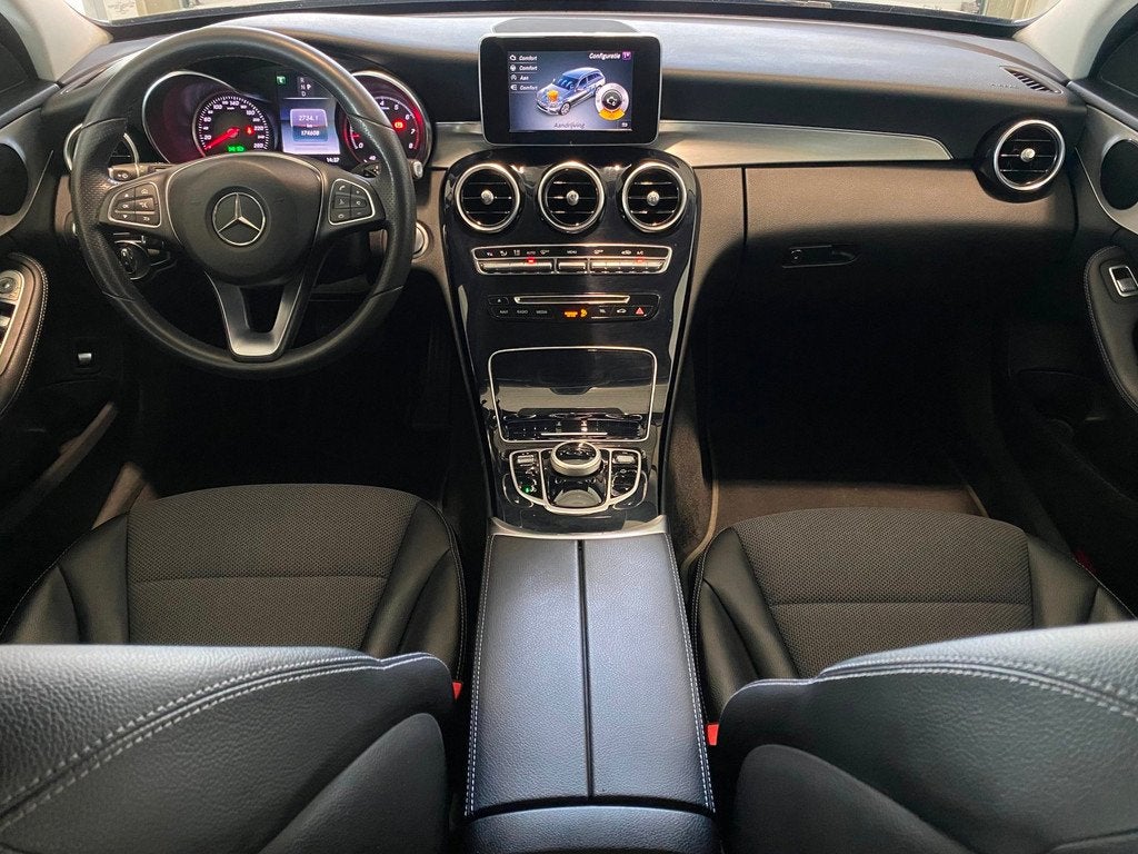 Mercedes-Benz C-klasse Estate 180 Automaat 1e eig NL-auto, Automaat, Achterwielaandrijving, Euro 6, Leder en Stof