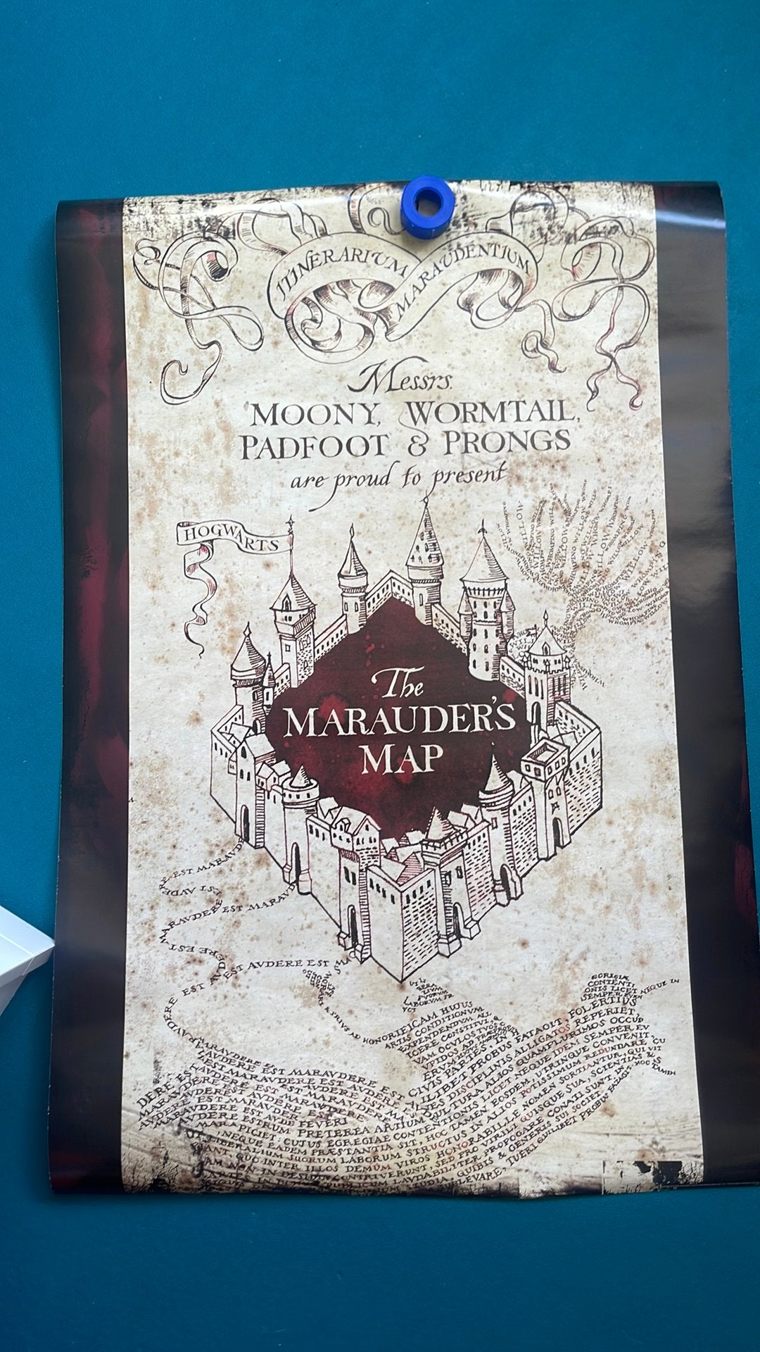 Harry potter hagwarts poster 90x60 cm, Verzamelen, Harry Potter, Ophalen, Nieuw