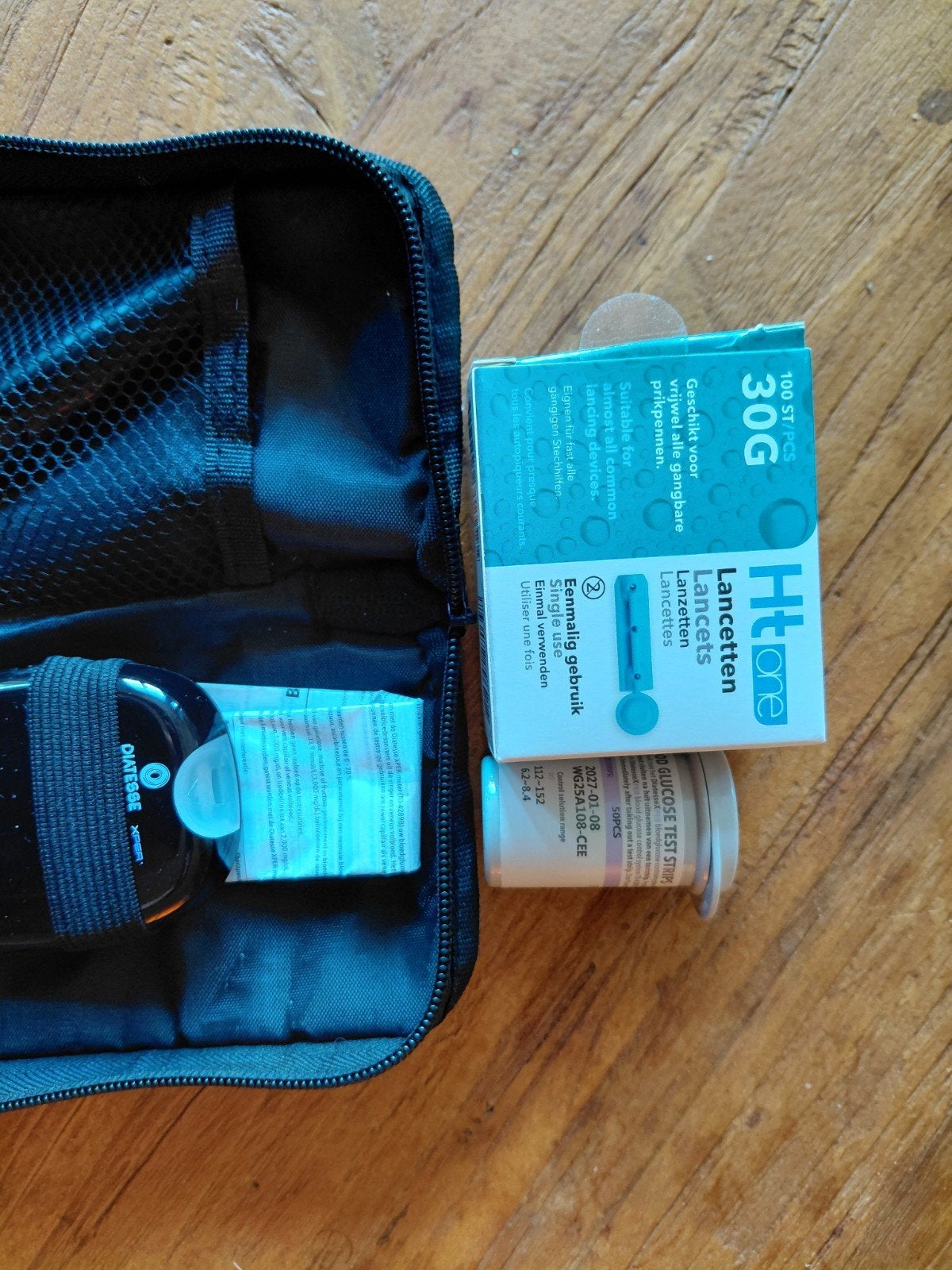 Xper glucosemeter, Verzenden