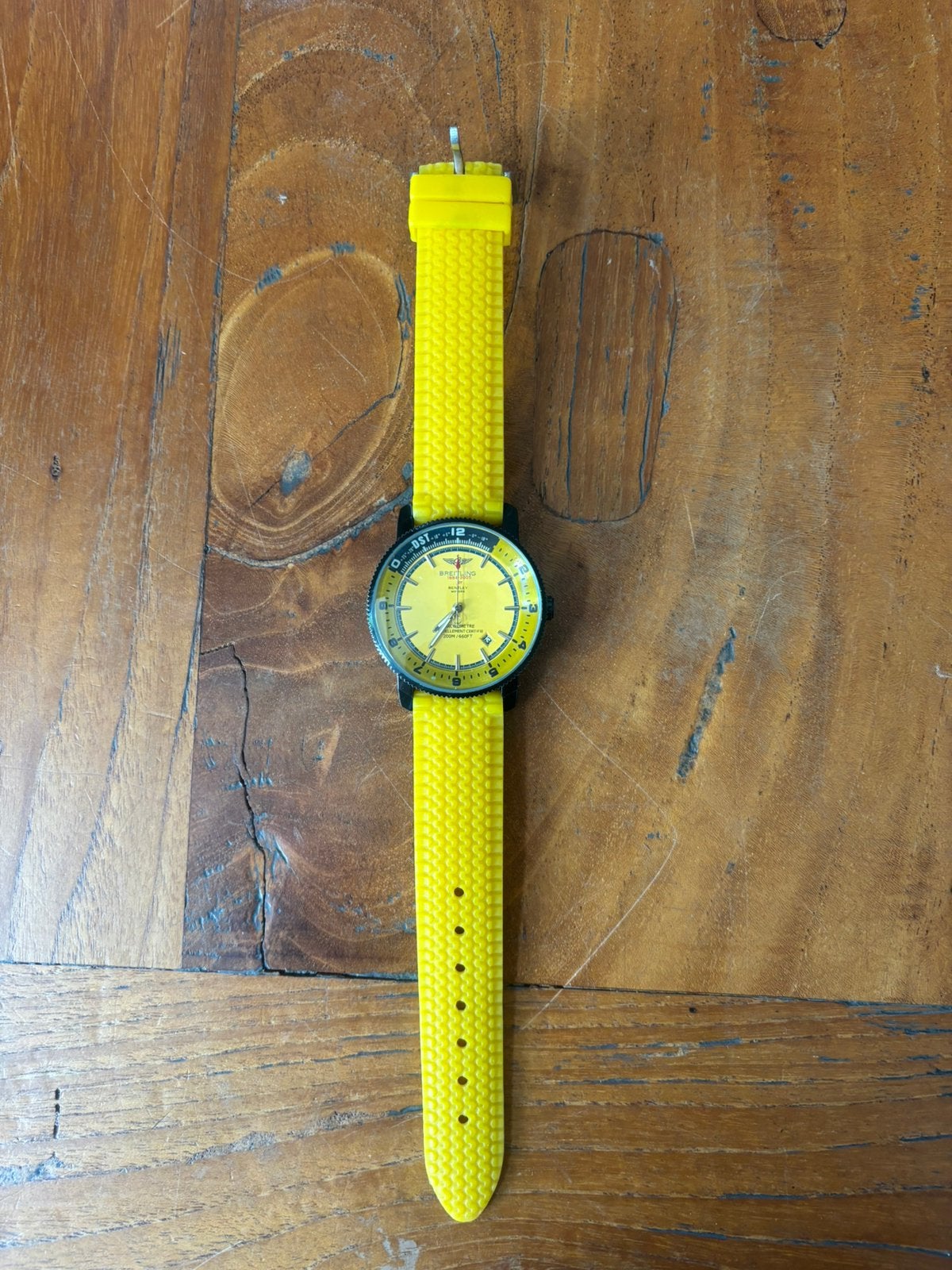 Look o like breitling (50mm), Ophalen of Verzenden, Zo goed als nieuw, Breitling