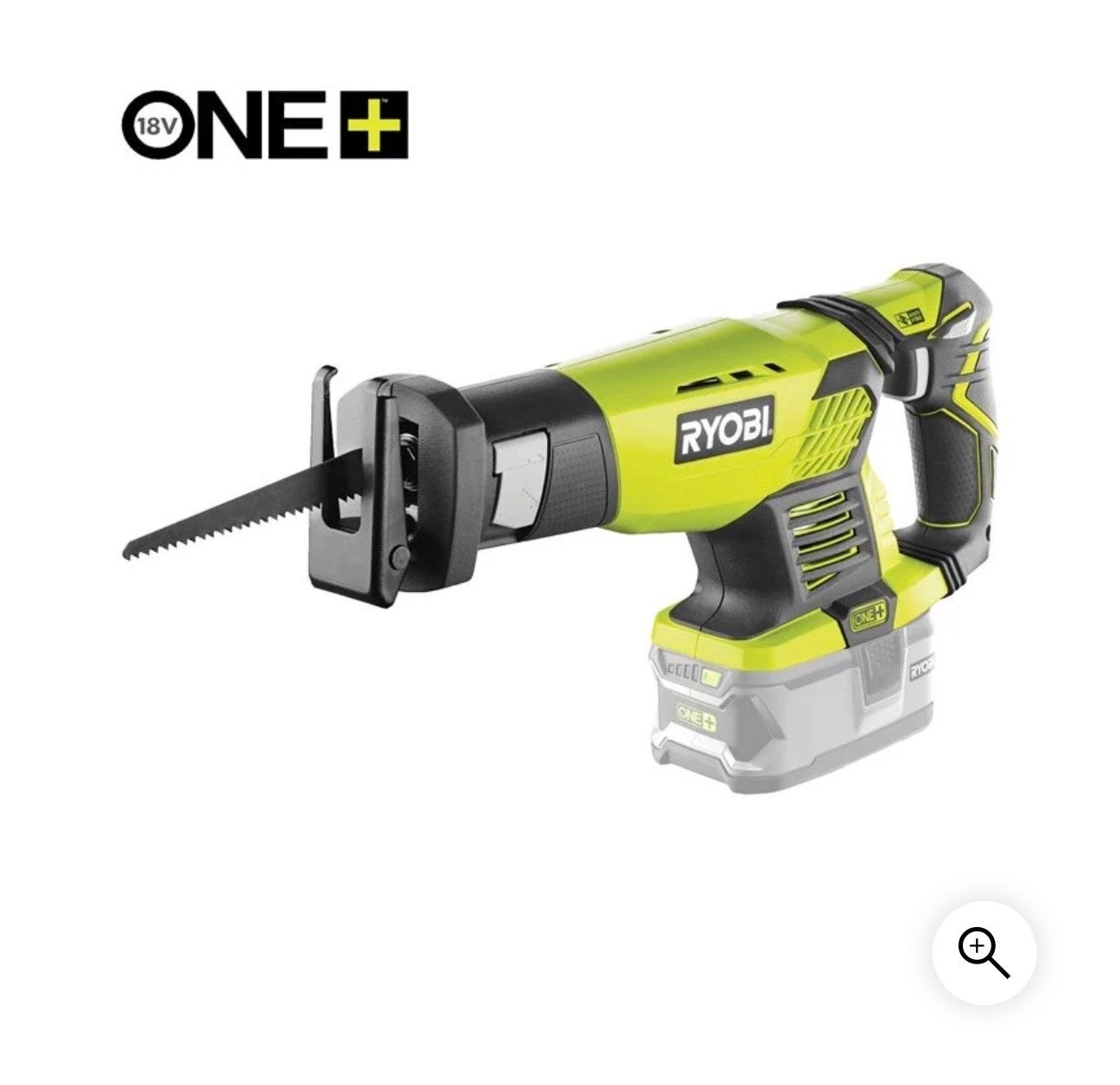 Ryobi ONE+ 18V Accu Reciprozaag RRS1801M (excl. accu), Variabele snelheid, Overige typen, Nieuw, Ophalen of Verzenden