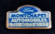 Ford Montchapet Automobiles pin, Verzenden, Nieuw, Transport, Speldje of Pin