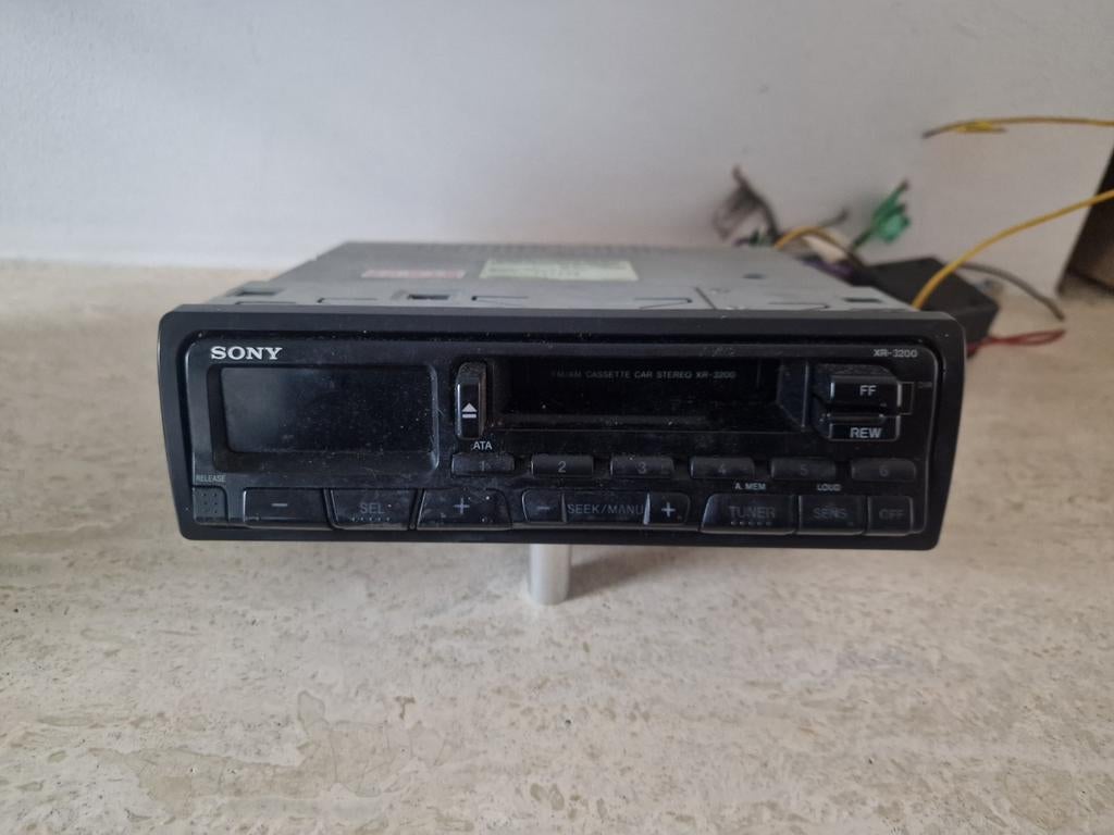 Sony XR-3200 Autoradio Oldtimer - Liefhebbers Object, Auto diversen, Autoradio's, Gebruikt, Ophalen of Verzenden