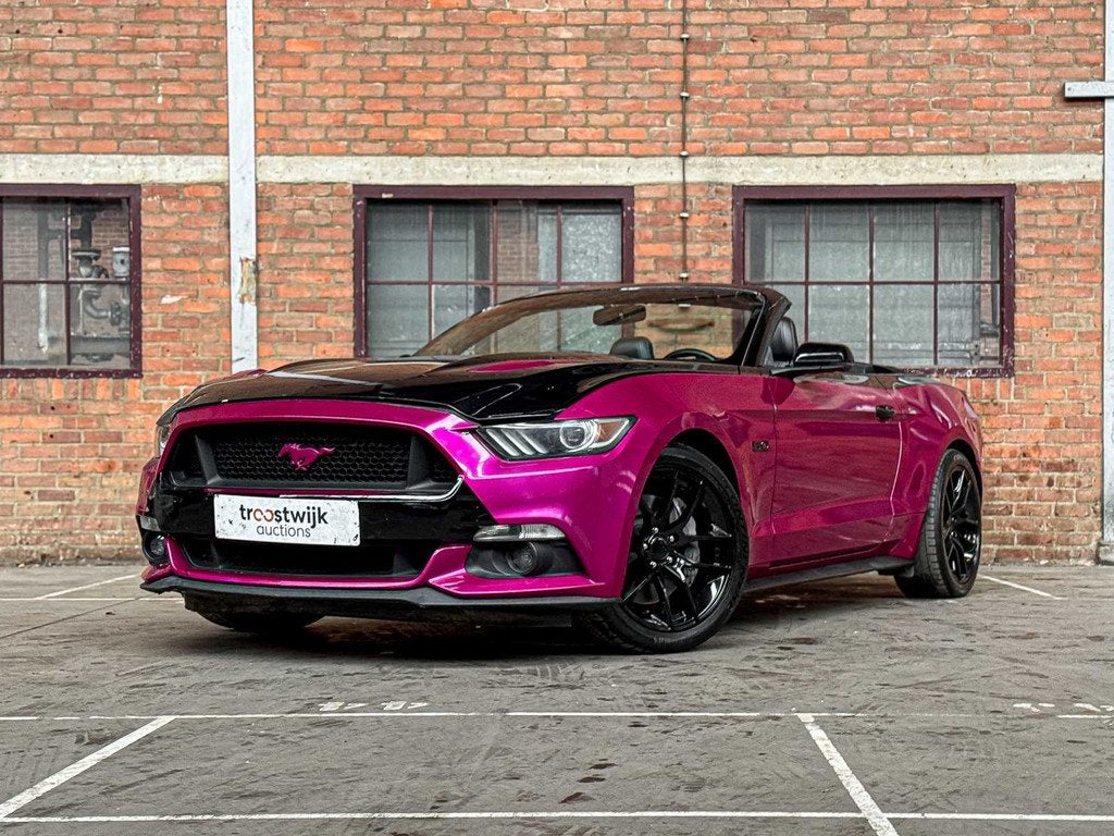 Ford Mustang GT 5.0 V8 PREMIUM Cabriolet 441pk 2015, Auto's, Ford, Automaat, Gebruikt, Cabriolet, Bedrijf