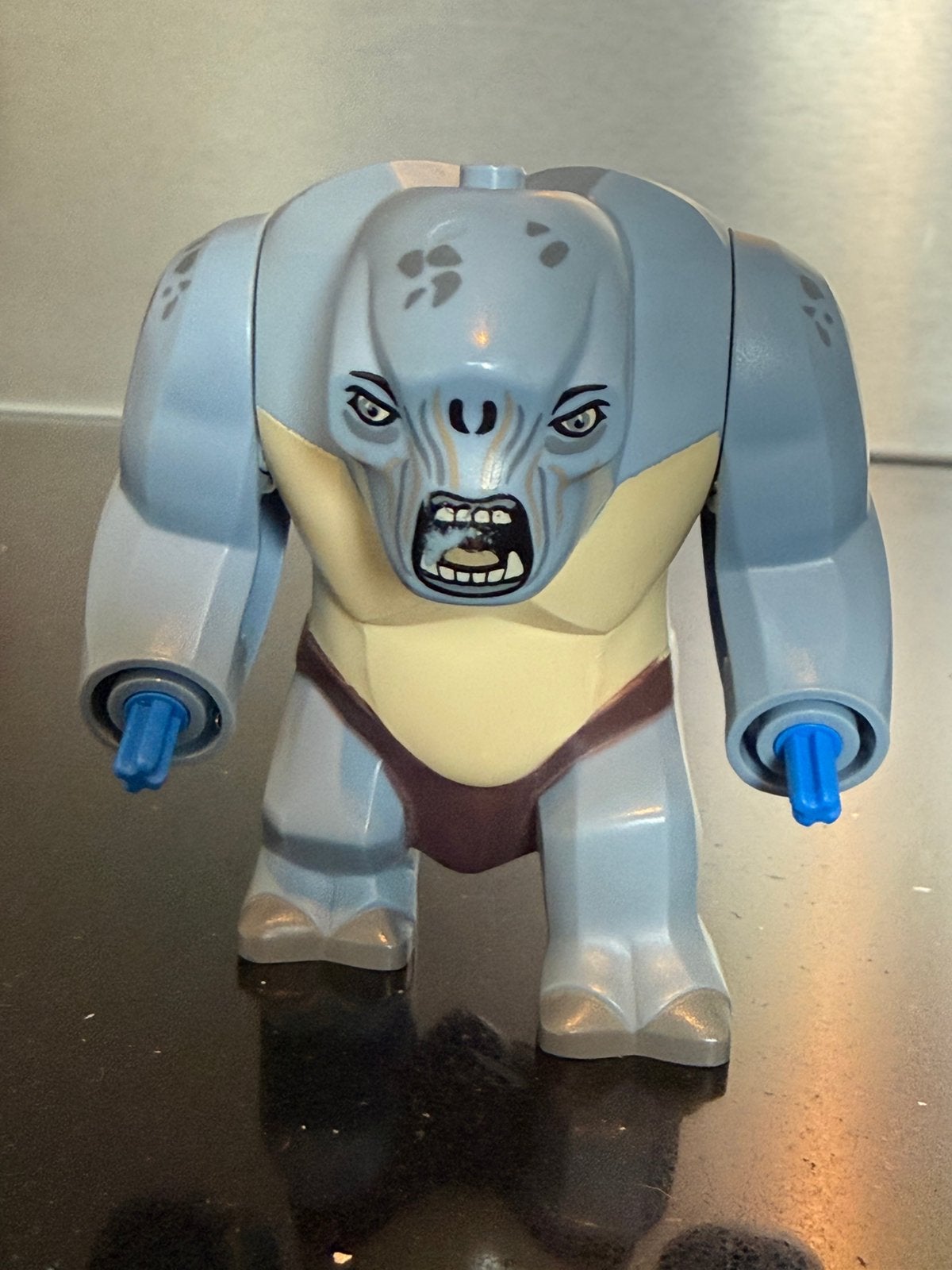 Lego lor027 cave troll lotr hobbit 9473 mines moria incompl, Ophalen of Verzenden, Gebruikt