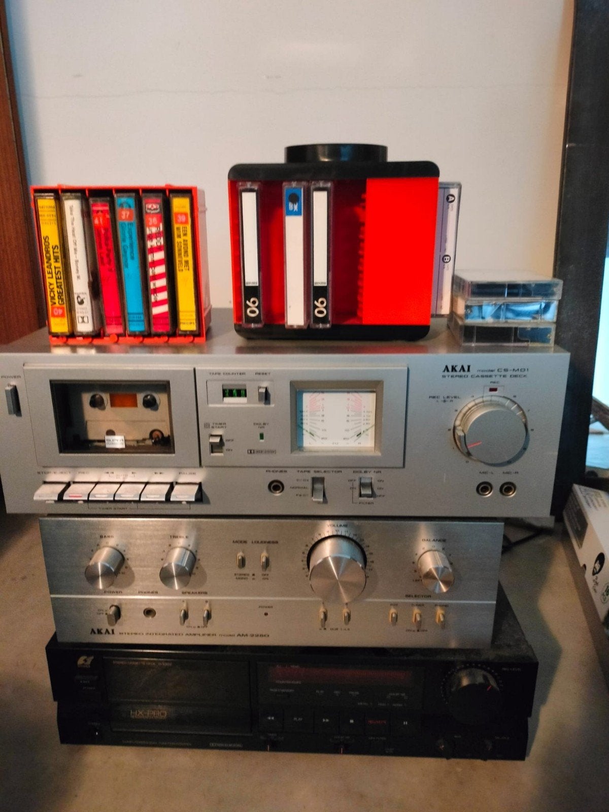 Cassette deck, Ophalen, Akai