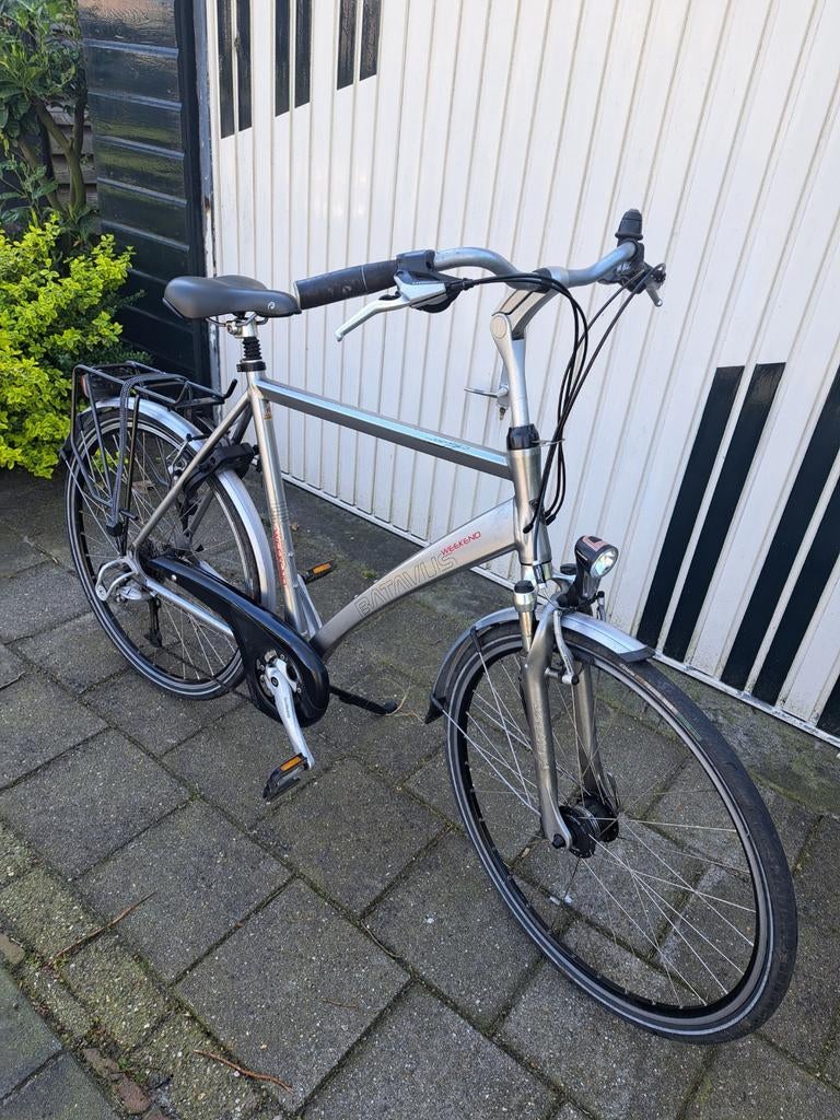 Batavus herenfietsaat framemaat 66 cm 21 versnellingen, Ophalen, Zo goed als nieuw