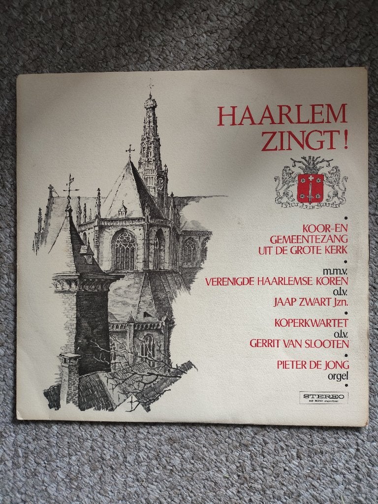 Haarlem zingt! In nette staat, Ophalen of Verzenden, Zo goed als nieuw, 12 inch