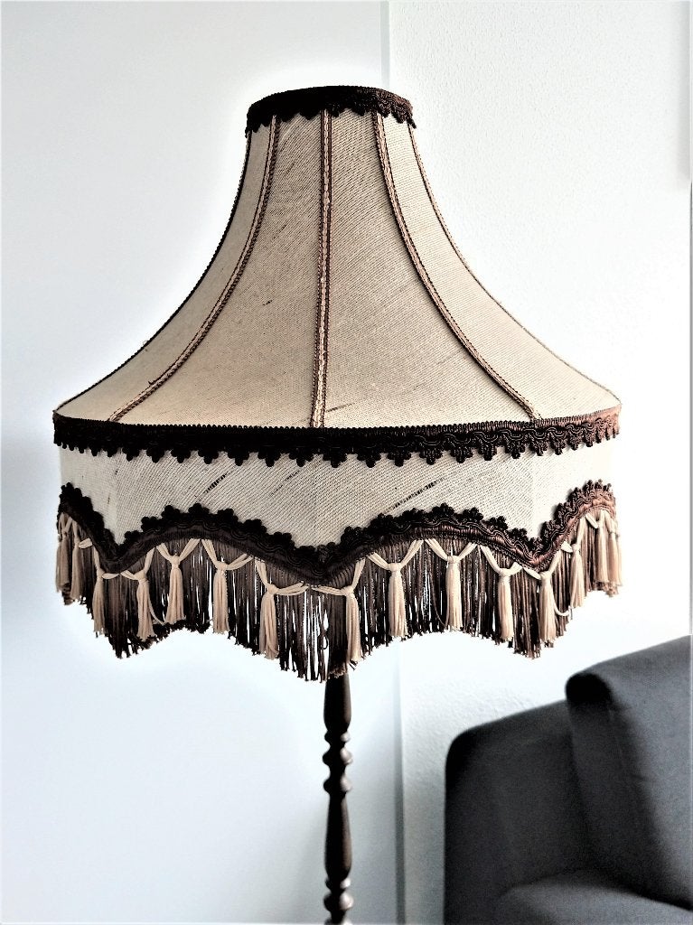vloerlamp -Nostalgische  vintage , jaren  50/60, Ophalen, Gebruikt, E27 (groot), Chique - nostalgisch  - fifties - sixties  - klassiek