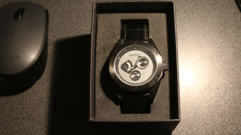 HORLOGE MORPHIC, Overige merken, Staal, Polshorloge, Ophalen of Verzenden