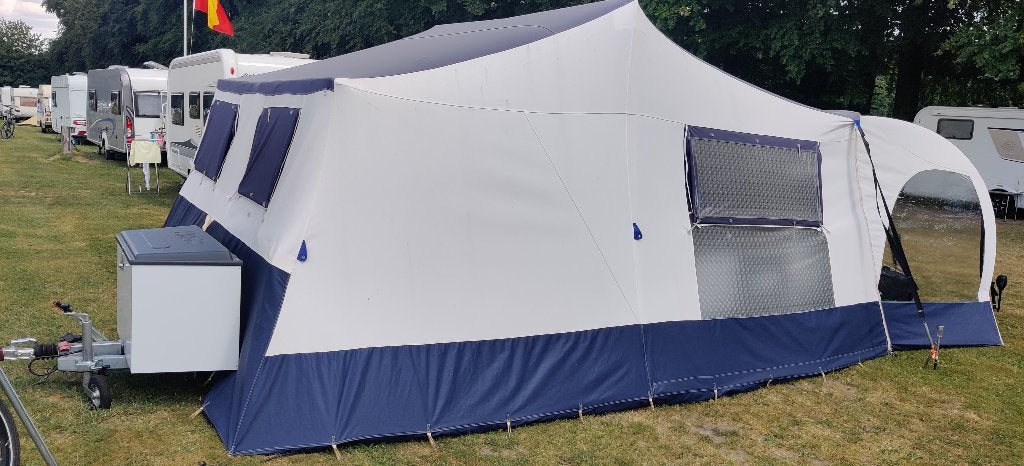 Jamet Jametic Panorama 1,2,3 Systeem in zeer goede staat2014, Caravans en Kamperen, Ophalen, Jamet, Blauw, Frankrijk