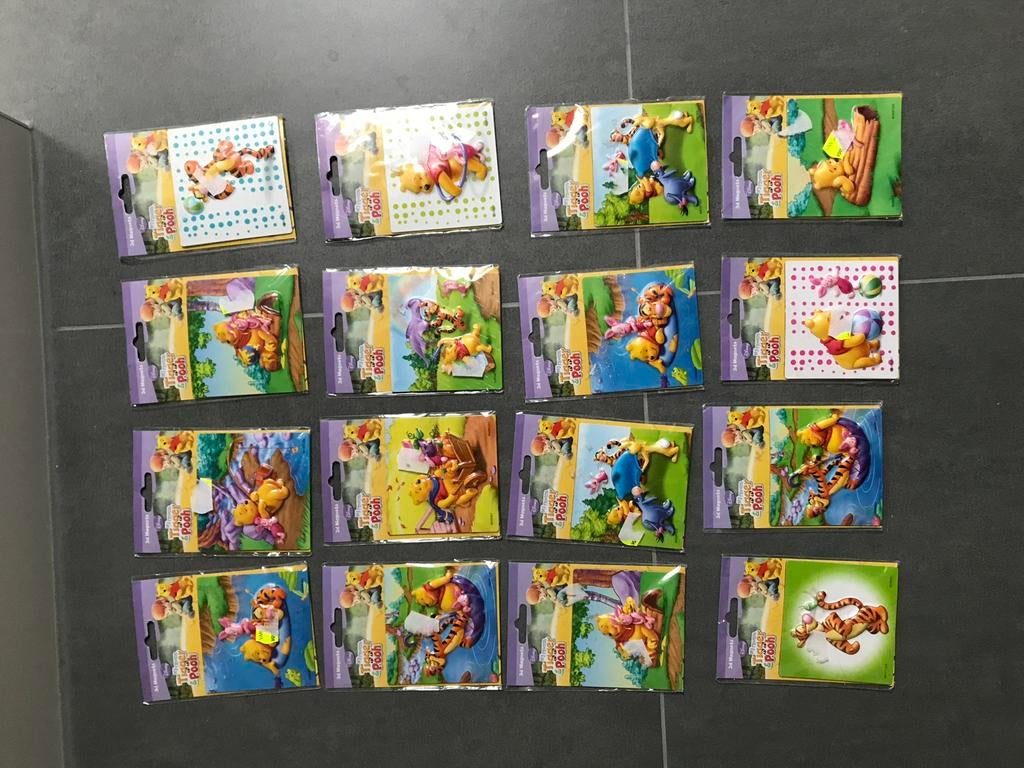 16 3d magneten van Winnie the Pooh te koop, Kinderen en Baby's, Speelgoed | Overig, Ophalen of Verzenden, Nieuw