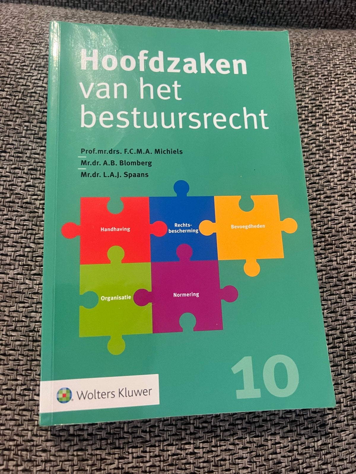 Hoofdzaken van het bestuursrecht - Wolters Kluwer, Ophalen of Verzenden, Gamma, Gelezen, HBO