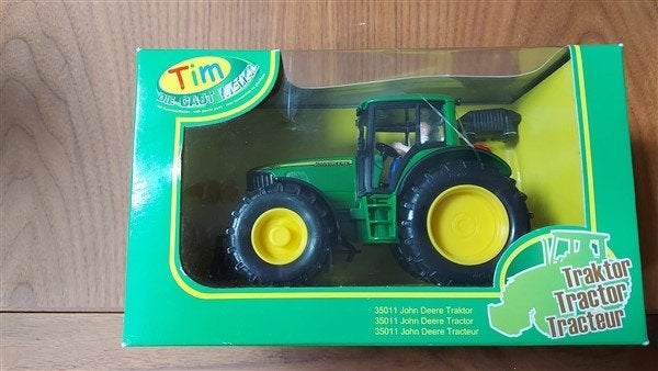 Tim toys John Deere, Ophalen of Verzenden, Zo goed als nieuw, Tractor of Landbouw