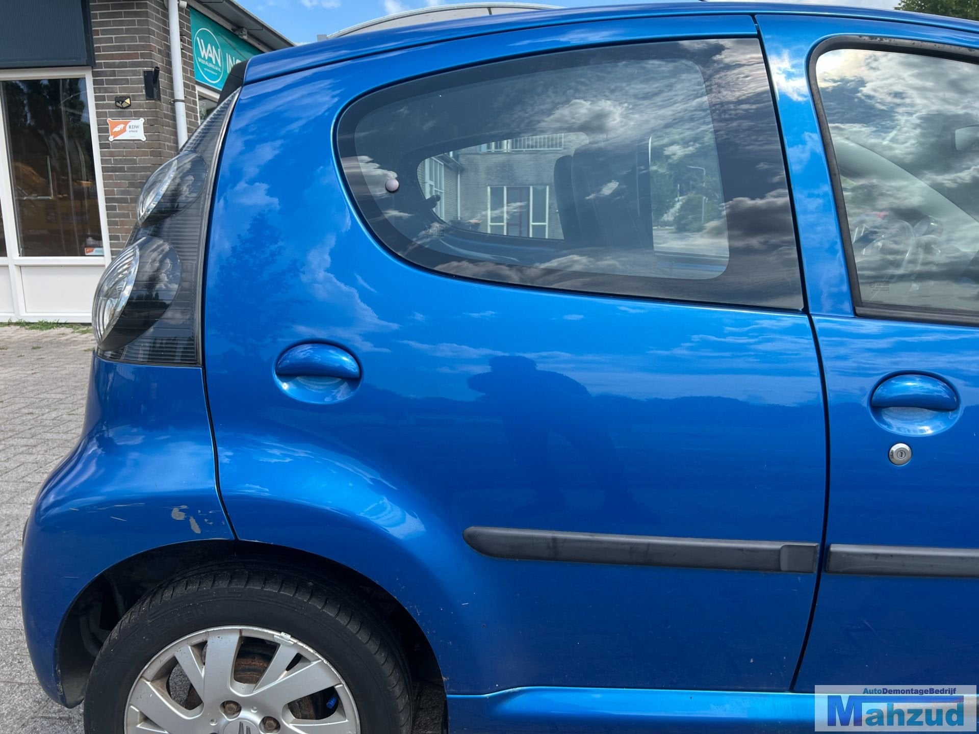 CITROEN C1 Blauw ELX rechts achter deur portier 2005-2014, Auto-onderdelen, Gebruikt, Citroën, Ophalen of Verzenden, Taurusavenue 1
2132 LS  Hoofddorp, NL
